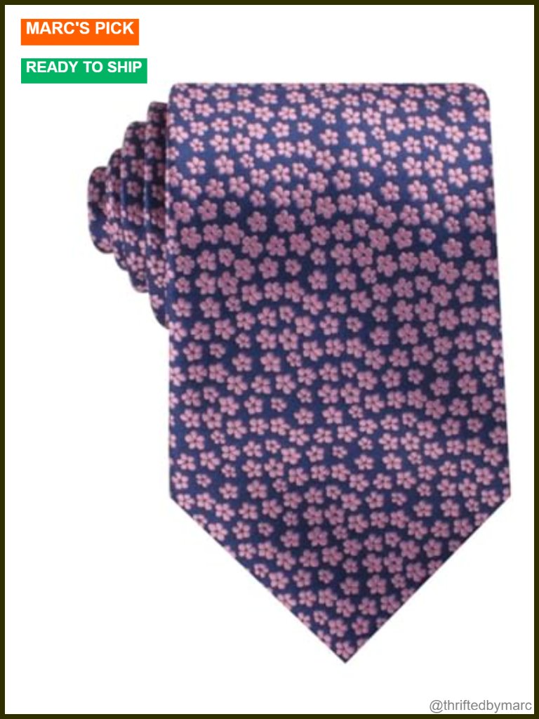 Handcrafted Floral Necktie For Men - Microfiber Skinny Tie For Groomsmen